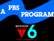 A PBS Program bumper in 1985.