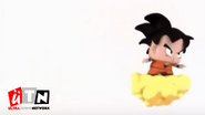 Flying Goku ident, 2013, this ident is based on Cartoon Network Brazil from 2010.