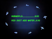 Coming Up Next: Hubworld/H2O: Just Add Water ident, 2013, aired on January 4, 2013.