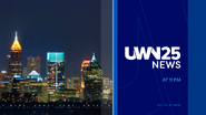WCN-TV UWN 25 News at 11 PM open 2020