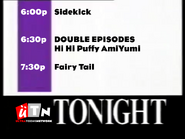 Tonight lineup promo in 2013, This promo is based on Channel 2 NZ from 1990s and aired August 8, 2013. Note: The announcer was voiced by Nikki (just like the Cartoon Network announcer from 2004).