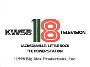 Another picture of a station ident that aired on KWSB in November 21, 2003.
