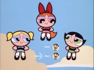 Now/Then: The Best of E.G. Daily/The Best of E.G. Daily ident, 2013, aired on November 18, 2013, and it's part of The Powerpuff Girls' 15th anniversary special.