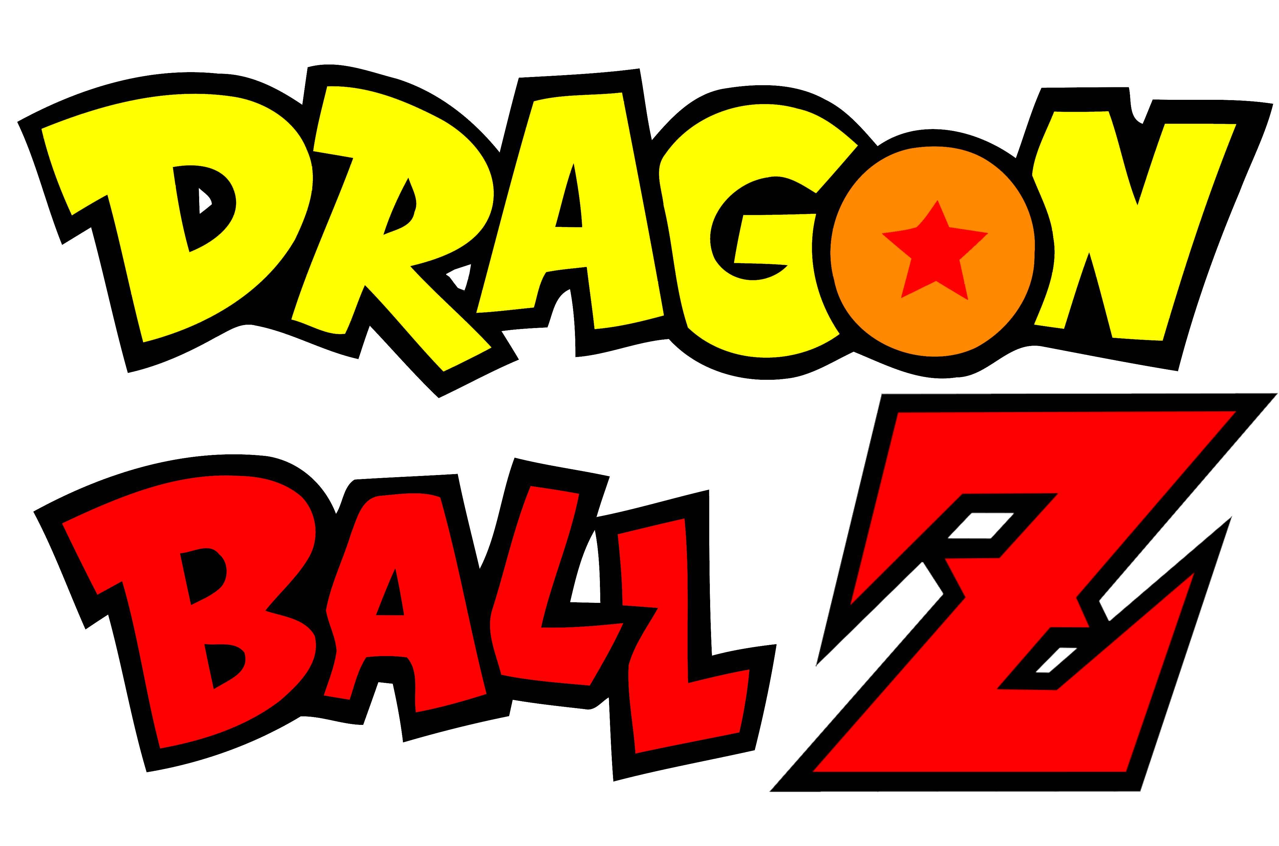Dragonball Z Logo, Dragonball Z transparent background PNG clipart |  HiClipart