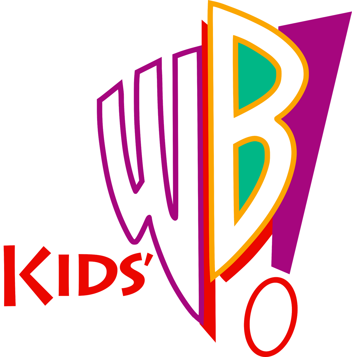 Kids WB 56! logo (No Frog) AI Up-scaled by