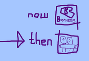 Now/Then: Boomerang/Cartoon Theatre ident, 2014, aired on September 14, 2014, and it's part of Fridays are Awesome!.