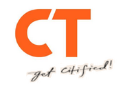 Logo with slogan.