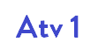 Atv 1 2006 wordmark