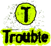 Trouble logo 1997.png