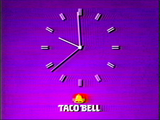 TC2C clock 1986 Taco Bell