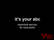 ABC-TV Australia Rosa Parks Memorial ID This Hour Has America's 22 Minutes January 2006 2