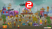 CER2 ident in 2014 (The Simpsons Couch Gag: The Kid is All Right).