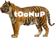 Logo as a tiger.