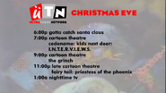 Christmas Eve lineup promo in 2014, This promo is based on BBC2 from Christmas 1989 and aired on December 24, 2014. Note: The announcer was voiced by Mathew Mackay as Fred Leblanc.