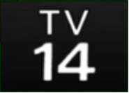 TV-14 rating icon, 2013, this format is based on Disney Channel and Disney XD's icon from 2005.