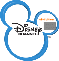 Disney Channel on Electric Network Logo