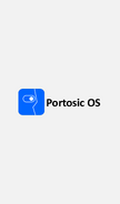 Portosic OS X5 startup screen