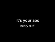 ABC-TV ident spoof from thha22m - hilary duff part 2