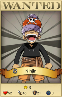 Usopp's follower. Member of the Usopp's Pirates. Quite brave.