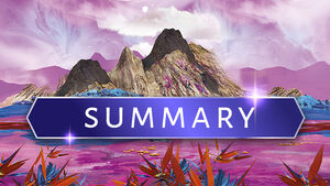 Summary of timeline