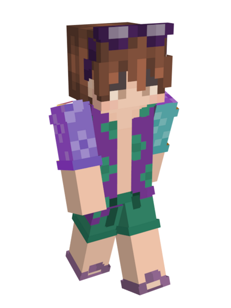 Beach sapnap Minecraft Skin