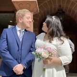 Philza e Kristin casando