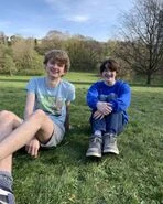 Tommy e Tubbo se encontrando de novo