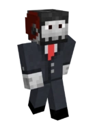 Glatt com chifres vermelhos