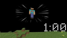 Minecraft, But Gravity Flips Every Minute