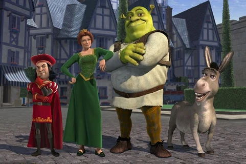 Shrek Characters, Shrek Cartoon Characters