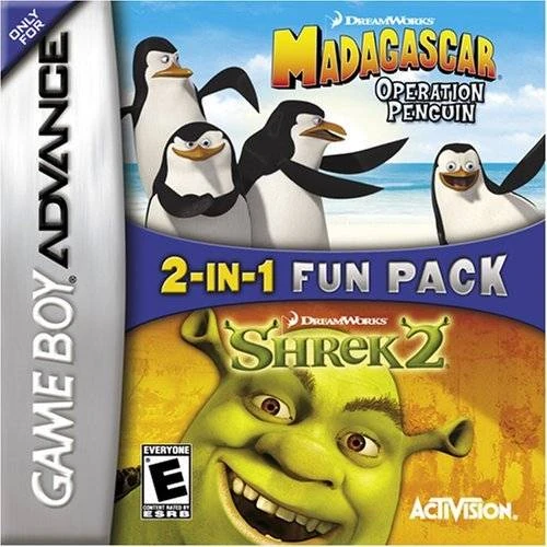 2 In 1 Games: Shrek 2 & Madagascar Penguins | DreamWorks Pictures Wikia