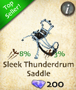 Sleek Thunderdrum Saddle