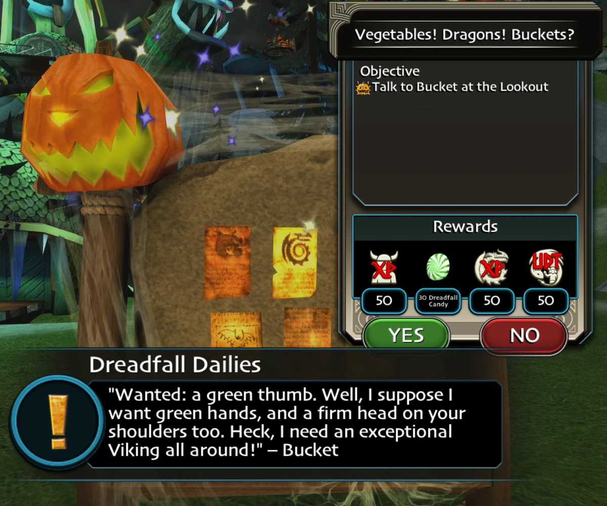 Vegetables! Dragons! Buckets? DreamWorks School of Dragons Wiki Fandom