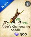 Rider's Changewing Saddle