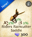 Riders Raincutter Saddle