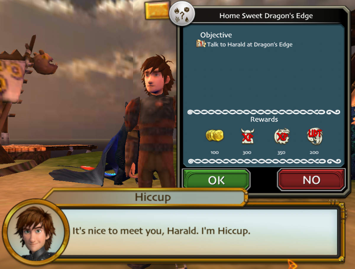 Jogando Dragons of the Edge! - HTTYD Game 