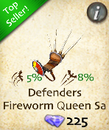 Defenders Fireworn Queen Saddle