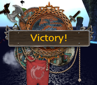 Battle victory