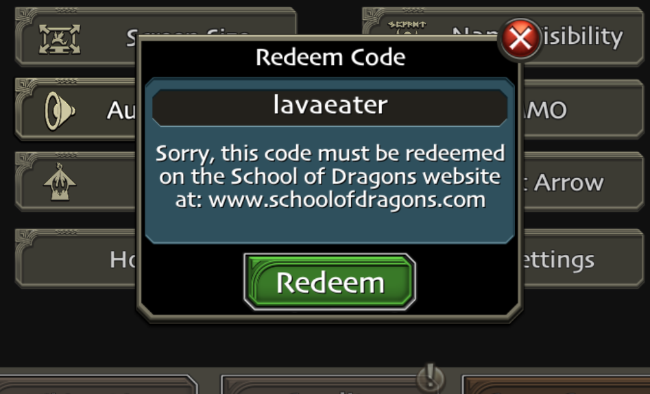 school of dragons website redeem codes