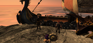 Mala and Dagur at Impossible Island