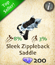 Sleek Zippleback Saddle