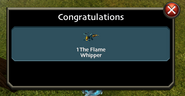 Received one Flame Whipper box