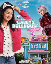 Gabby's Dollhouse The Movie teaser poster