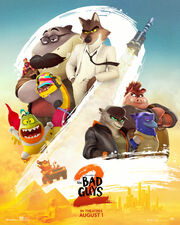 The Bad Guys 2 Official Poster