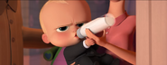 Boss Baby getting fed by Janice