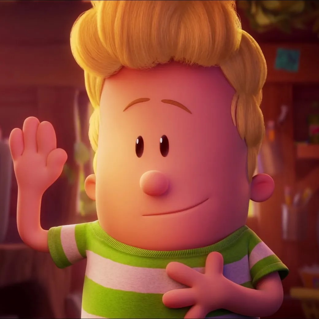 George and Harold from The Amazing Captain Underpants Movie