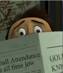 Panicked Man (Madagascar)