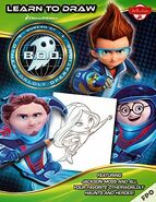 tie-in book cover- Learn to Draw B.O.O.