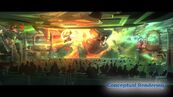 Concept art of the Kung Fu Panda showing