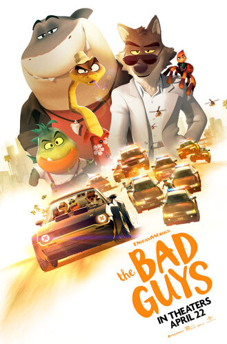 The Bad Guys poster promotion